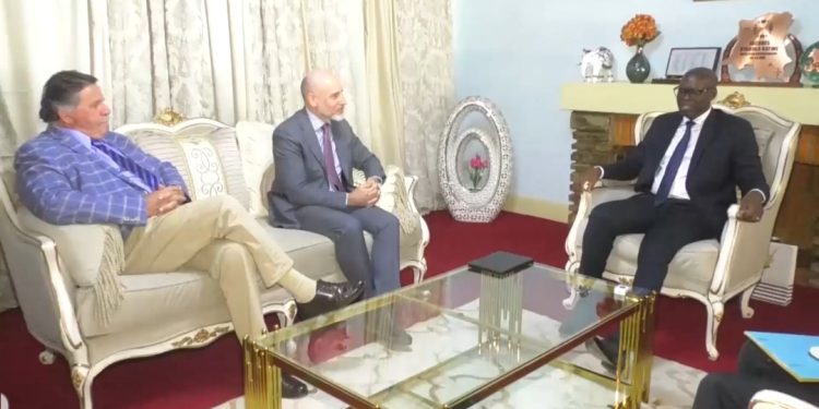 Haut-Katanga : Jacques Kyabula a échangé avec l’ambassadeur de l’Italie sur l’investissement dans le secteur minier