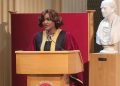 RDC : Félix Tshisekedi salue l&rsquo;entrée en fonction de Deborah Kayembe , 54ème recteur de l&rsquo;université d&rsquo;Edimbourg en Ecosse .