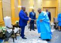 Diplomatie : Quatre nouveaux ambassadeurs dont ceux de la Grande-Bretagne et du Sénégal présentent leurs lettres de créance au Président Felix Tshisekedi