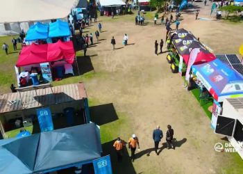 Semaine minière à Lubumbashi : montage des stands et retraits des badges déjà en cours