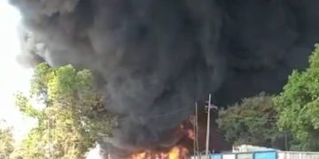 Likasi : Un incendie à la station KORRIDOR sur la route Lubumbashi cause plusieurs dégâts matériels