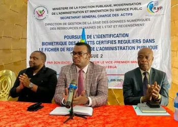 Fonction publique : Jean-Pierre Lihau au Kasai-Oriental lance la 2eme vague du processus de rattrapage d’identification biométrique des agents de l’État