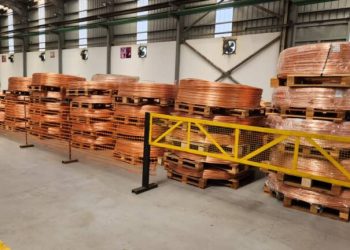 Haut-Katanga: Le ministre national de l’industrie Julien Paluku a inauguré une usine de fabrication des câbles électriques pour limiter l’importation