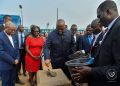 Kananga: Félix Tshisekedi lance les travaux d’urgence de lutte anti érosive sur le site de la gare de la SNCC, Monusco et PK 706