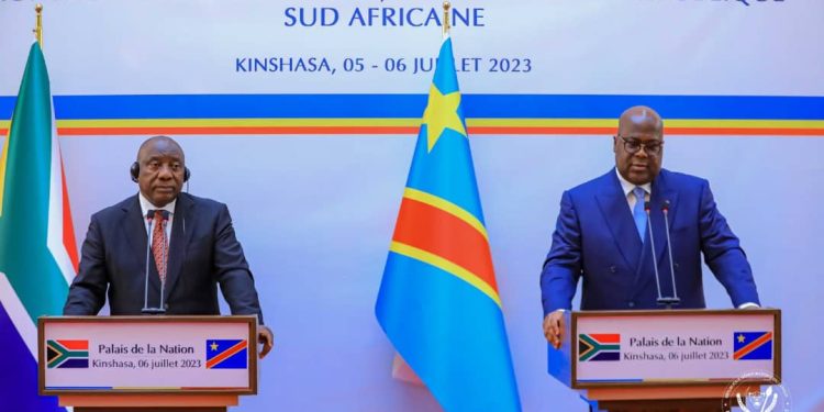 Cyril Ramaphosa : « la résolution du conflit dans l’Est de la RDC passe par des négociations et Félix Tshisekedi n’a jamais été contre cela. »