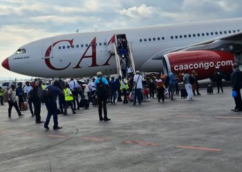 Lubumbashi : le gouvernement provincial inquiet des troubles et casses à l’embarquement d’un avion CAA