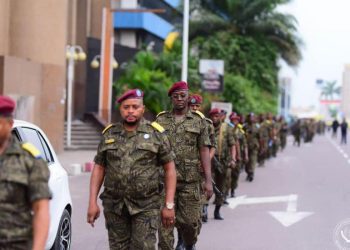 Sécurité : Les FARDC organisent une marche de dissuasion ce samedi 22 juillet 2023