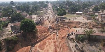 Mwene-ditu : le gouverneur Nathan Ilunga a inspecté les chantiers en cours d&rsquo;exécution