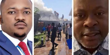 Incendie dans la résidence du Ministre Eric Muta : l’honorable John Ngandu n’écarte pas la thèse « du propriétaire qui a brûlé sa paillote »