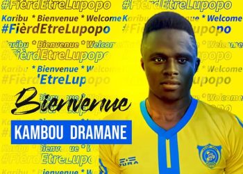 Mercato : le milieu défensif international burkinabé, Dramane Kambou s’engage avec Lupopo de Lubumbashi