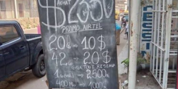 Dépréciation du franc congolais : Dix taux de change sont appliqués actuellement en RDC, en violation du taux budgétaire (CREFDL)