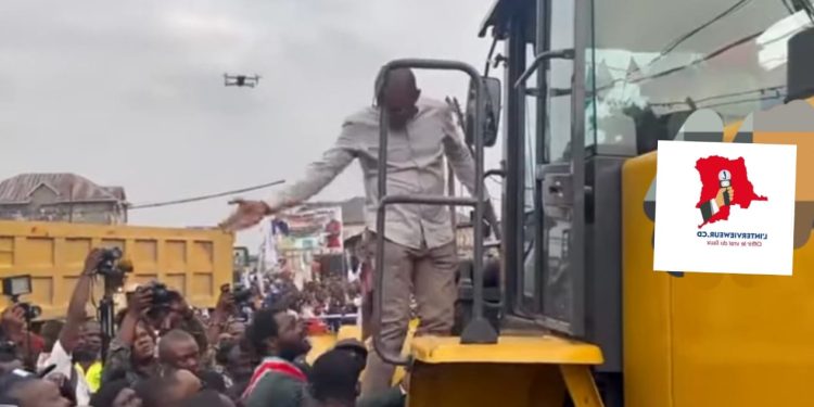 Gecoco Mulumba : « Le sénateur Reagan Bakonga est un élu de la Tshuapa. Il doit être en vacances parlementaires. pas se mêler des travaux lancés à Kinshasa »