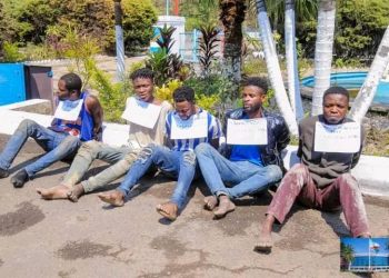 Haut-Katanga : 3 groupes des bandits à main armée présentés au gouverneur Jacques Kyabula