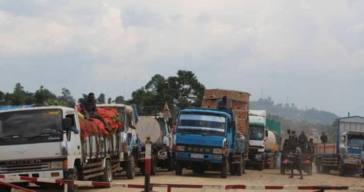 Nord-Kivu: Un péage de  M23 bloque  plusieurs véhicules de passagers à 6km de Kitshanga sur l’axe qui relie Goma (société  civile et RPP)
