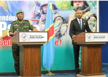 Guerre à l’Est : Le gouvernement est satisfait des acquis de l’Etat de siège (Patrick Muyaya)