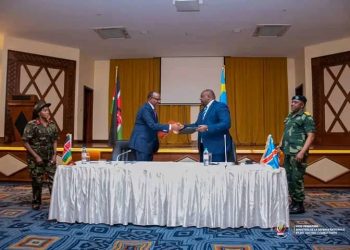 Guerre à l’Est: La RDC et le Kenya ont signé officiellement à Goma, un accord de coopération militaire
