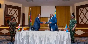 Guerre à l’Est: La RDC et le Kenya ont signé officiellement à Goma, un accord de coopération militaire