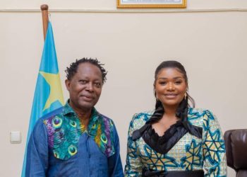 Fonds de Promotion Culturelle : plusieurs projets sectoriels au cœur des échanges entre la Dg Barbara Kanam et l’artiste Lokua Kanza