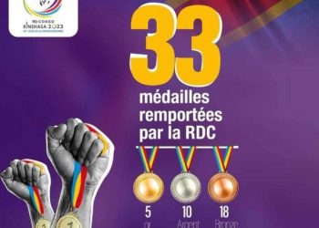 Fin des jeux de la francophonie: La RDC termine 9eme avec 34 médailles dont 5 en Or
