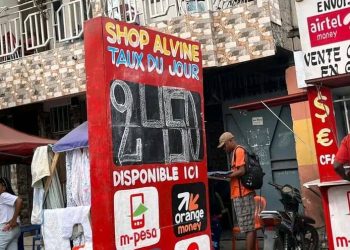 RDC: Malgré l’injection de plusieurs millions des dollars , la BCC n’arrête pas la chute du franc congolais