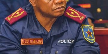 Le général Blaise Kilimbalimba aux policiers : « Nous avons trouvé une ville de Kinshasa terrorisée par la peur . Nous travaillons sur ça»