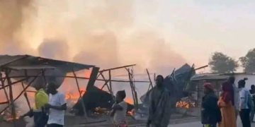 Lubumbashi : grave incendie du marché Kalwa spécialisé dans la fabrication des meubles situé à Kamalondo ( témoins)