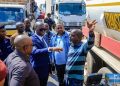 Embouteillages à Kasumbalesa : le gouverneur Jacques Kyabula à la frontière pour décongestionner la circulation