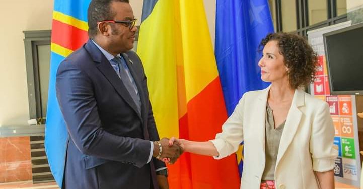 Fonction publique : Le VPM Jean-Pierre Lihau et la Ministre belge des Affaires Étrangères discutent sur le renforcement des liens bilatéraux
