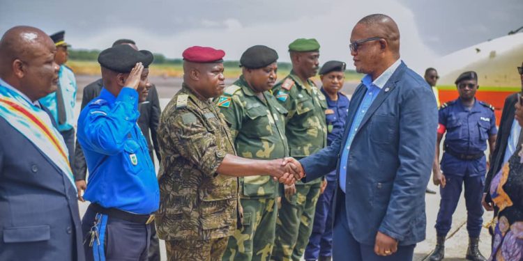 Goma: le ministre de l’intérieur Peter Kazadi satisfait des avancées significatives sur le plan sécuritaire au Nord-Kivu