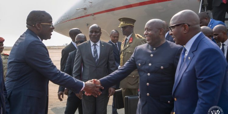 Diplomatie: Le Président Burundais Evariste Ndayishimiye en visite de travail à Kinshasa