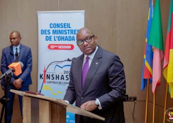 Le Premier Ministre Jean-Michel Sama Lukonde lance les travaux de la 55ᵉ session du Conseil des Ministres de l&rsquo;OHADA