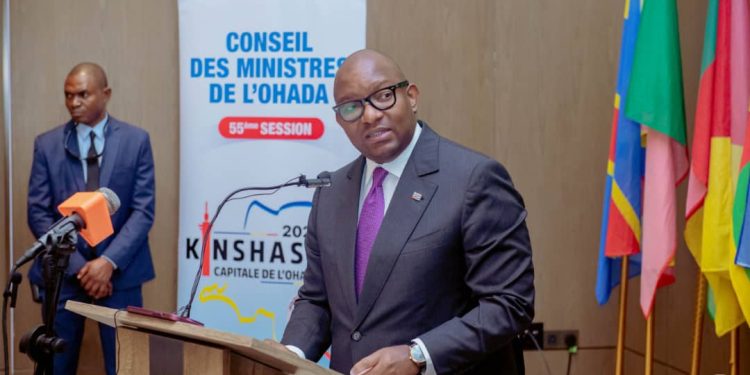Le Premier Ministre Jean-Michel Sama Lukonde lance les travaux de la 55ᵉ session du Conseil des Ministres de l’OHADA