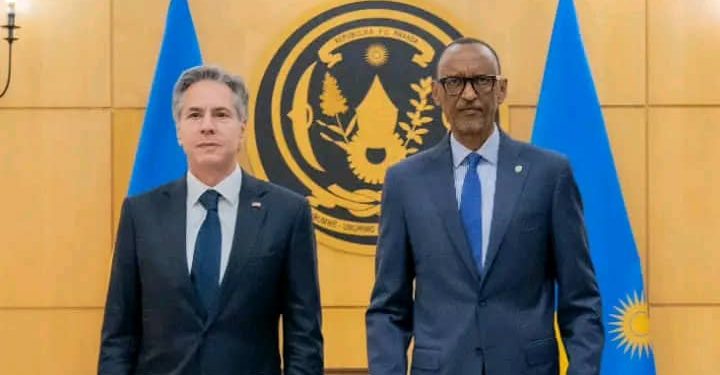 Diplomatie: Pour la énième fois, Anthony Blinken et Paul Kagame ont échangé sur l’instabilité qui règne le long de la frontière entre le Rwanda et la RDC