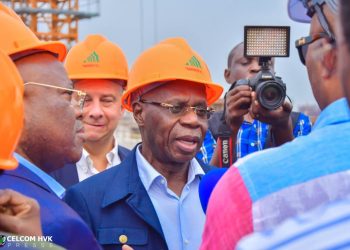 RDC : Le président de la Fédération Congolaise des Entreprises satisfait de l’évolution des travaux du marché central de Kinshasa (ZANDO)