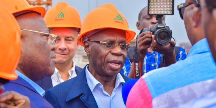 RDC : Le président de la Fédération Congolaise des Entreprises satisfait de l’évolution des travaux du marché central de Kinshasa (ZANDO)