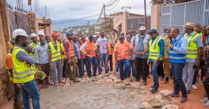 Kongo-Central : le gouverneur Guy Bandu satisfait de l’évolution des travaux en cours d’exécution à Matadi