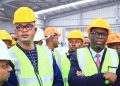 Lubumbashi : Le Ministre de l’intérieur Peter Kazadi a visité les installations de l’entreprise Mining Engineering service spécialisée dans la production des câbles électriques