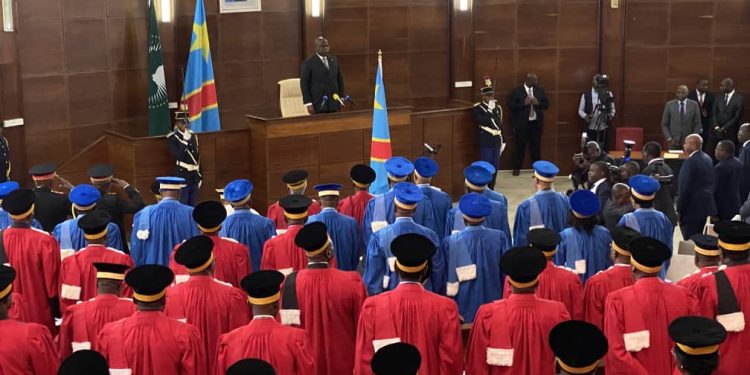 RDC : Les Hauts magistrats nouvellement nommés ont  prêté serment devant le Chef de l’Etat Felix Tshisekedi ce jeudi 14 septembre 2023