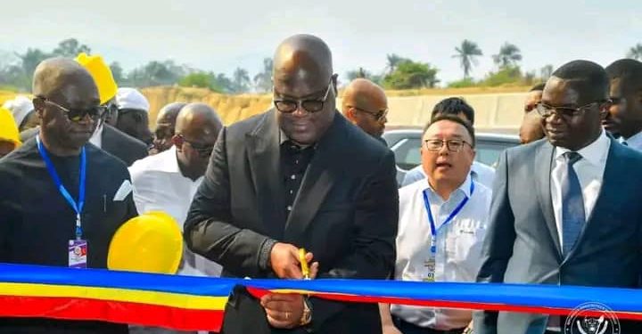 RDC: Le Président Felix Tshisekedi a lancé la première production des carreaux et faïences ‘’Made in Congo’’