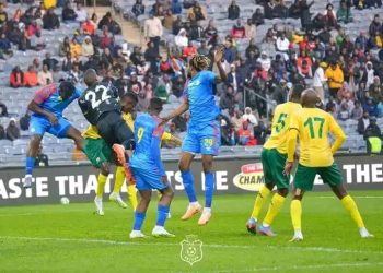 Amical international : Les léopards de la RDC battus par les Bafana-Bafana de la RSA (0-1)