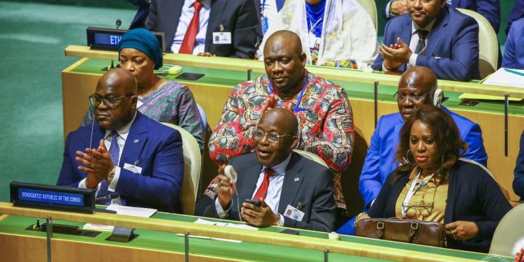 78e sommet des nations unies: Le Chef de l’Etat Felix Tshisekedi a participé ce lundi au sommet sur les Objectifs de développement ( ODD)