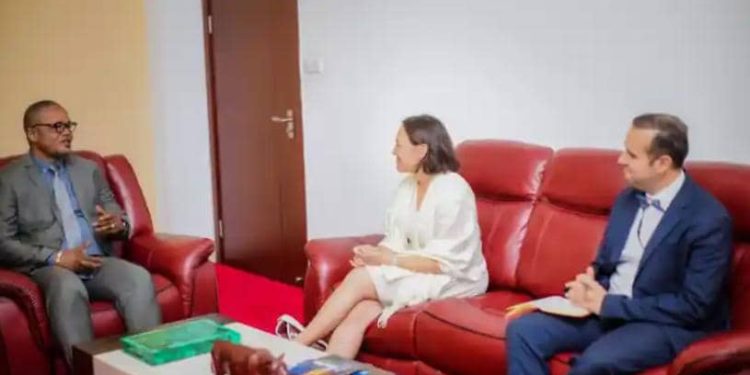 Élections en 2023: L’ambassadeur de la Belgique en poste à Kinshasa reçu par le ministre de l’intérieur Peter kazadi