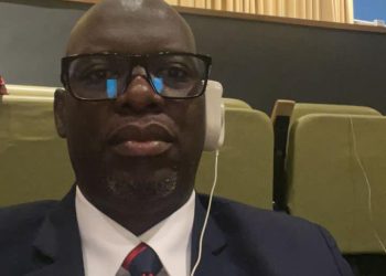 New-York : présent dans la salle des conférences , Jacques Kyabula salue le discours ferme du Chef de l’Etat à la Tribune des Nations-Unies