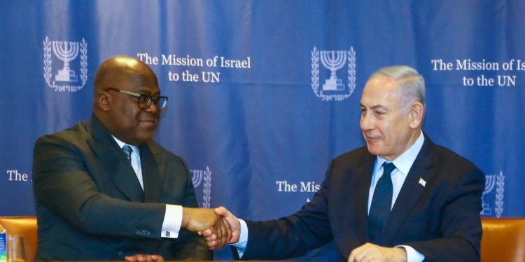 Diplomatie : Félix Tshisekedi promet de déplacer de Tel Aviv à Jérusalem l’ambassade de la RDC en Israël