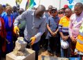 Haut-Katanga : le Gouverneur Jacques Kyabula Katwe a lancé les travaux de construction du Complexe Omnisports de Kasumbalesa