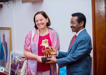 Assemblée Nationale: Christophe Mboso a échangé avec la diplomate belge sur le renforcement des relations bilatérales