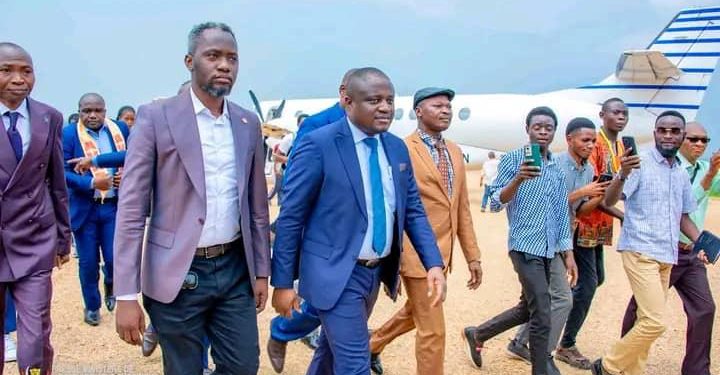 ESU: Muhindo Nzangi en mission de travail à Tshikapa au Kasai