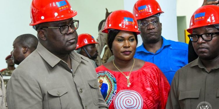 Lualaba : Le Président de la République Felix Tshisekedi a mis officiellement en service le barrage de Busanga d’une capacité de 240Mw fruit du partenariat Sino-congolais