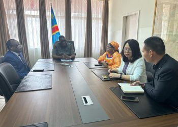 RDC : La Gouverneure ai Julie Kalenga conduit la DG de la SACIM auprès du nouveau comité de la MIBA