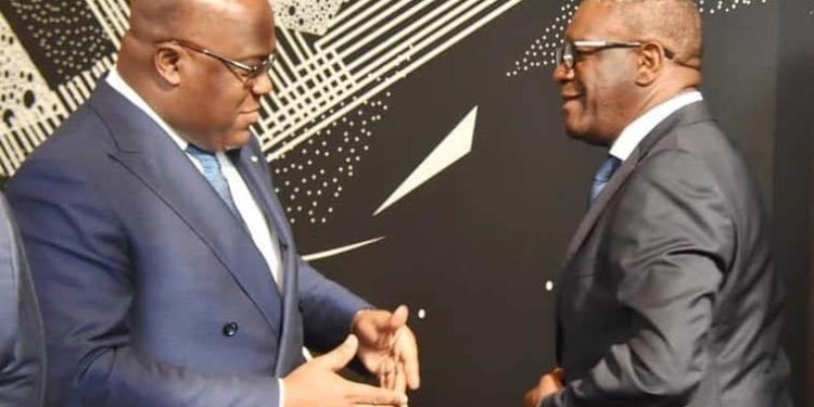 Dénis Mukwege à Tshisekedi : « je suis au congo depuis 40 ans , j’ai construit des écoles . Des gens qui n’ont pas d’adresses au Congo me traitent de Candidat des blancs »